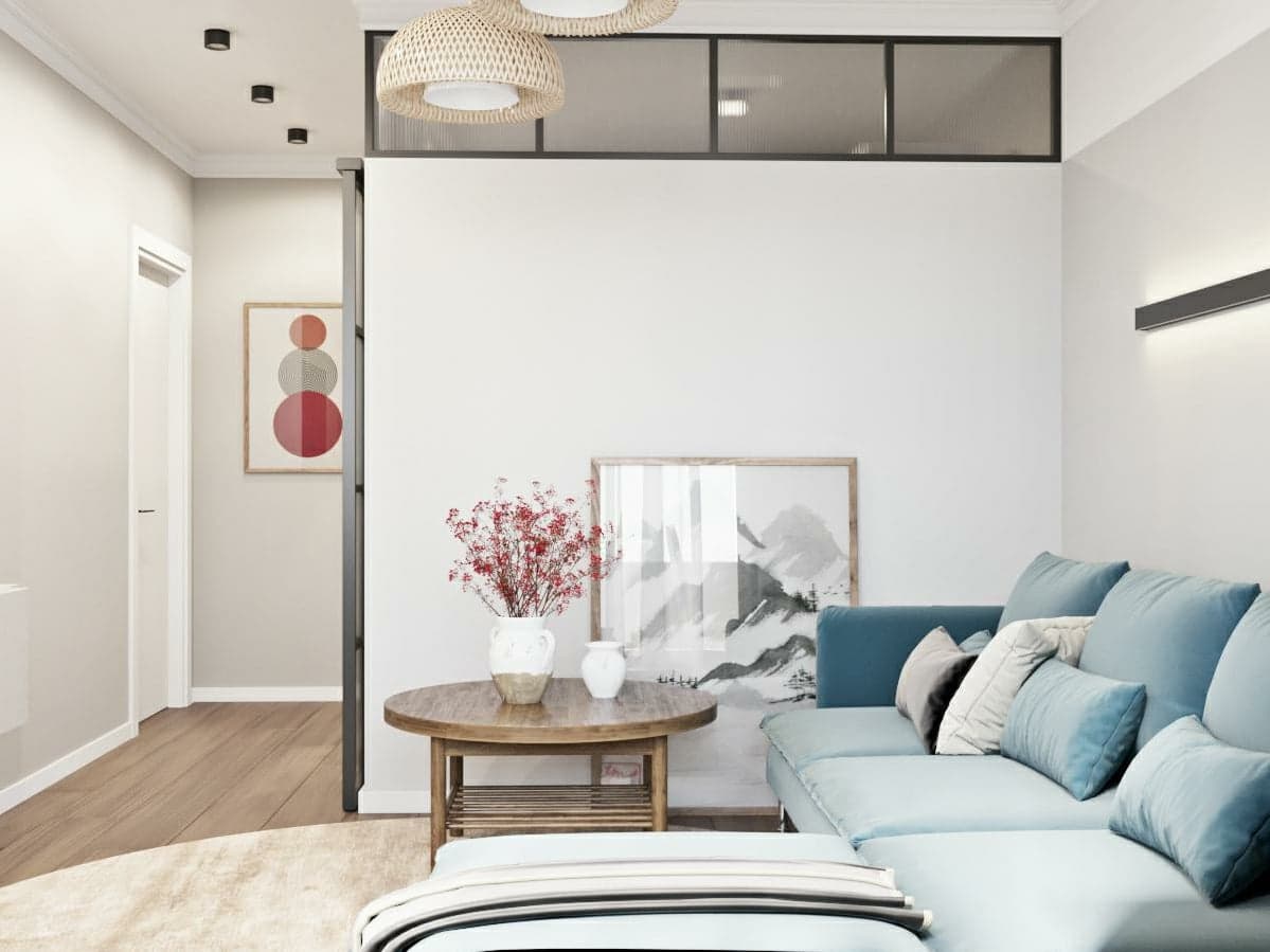 Дизайн-проект «Удальцова 6» — Студия, Однокомнатная, фото 16